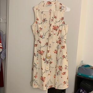 Vintage floral dress
